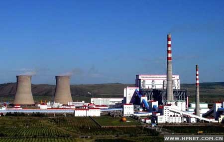 圖文:鄂溫克族自治旗建設(shè)的煤電一體化企業(yè)